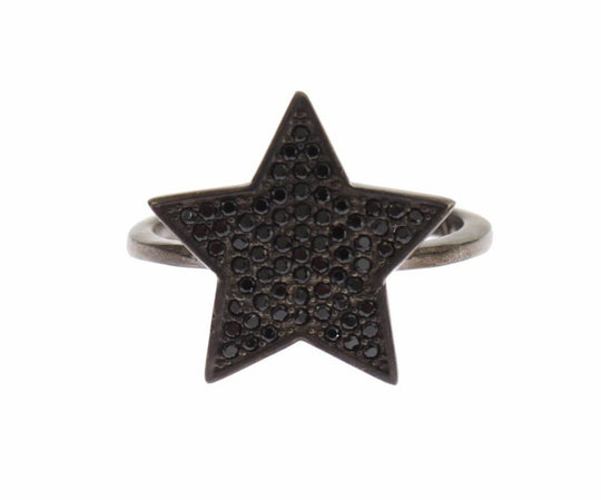 Nialaya Exquisite Sterling Silber CZ Kristall Ring - Léoré