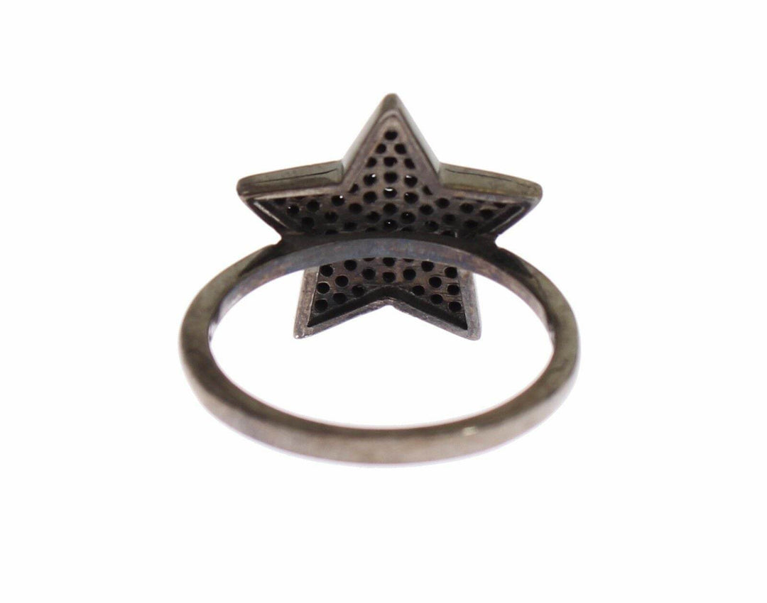 Nialaya Exquisite Sterling Silber CZ Kristall Ring - Léoré