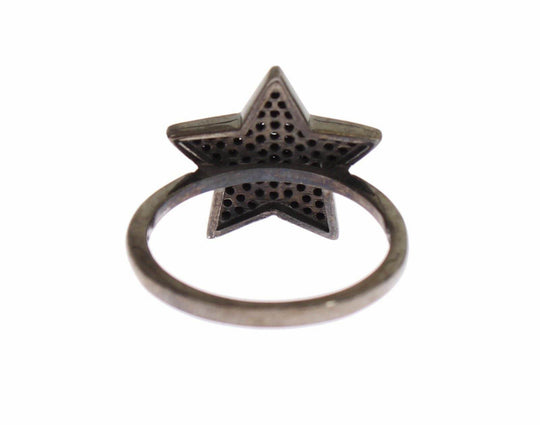 Nialaya Exquisite Sterling Silber CZ Kristall Ring - Léoré