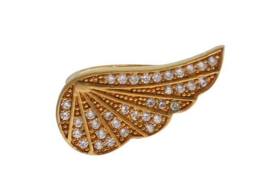 Nialaya Glamouröser Ring mit vergoldetem Kristall - Léoré