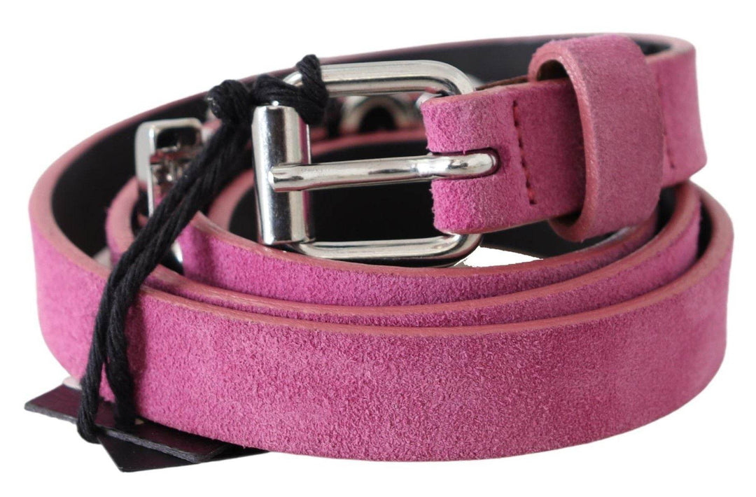 Just Cavalli Fuschia Pinker Leder-Gürtel - Léoré