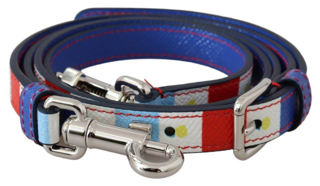 Dolce & Gabbana Schickes Multicolor-Leder-Schulterriemen-Accessoire - Léoré