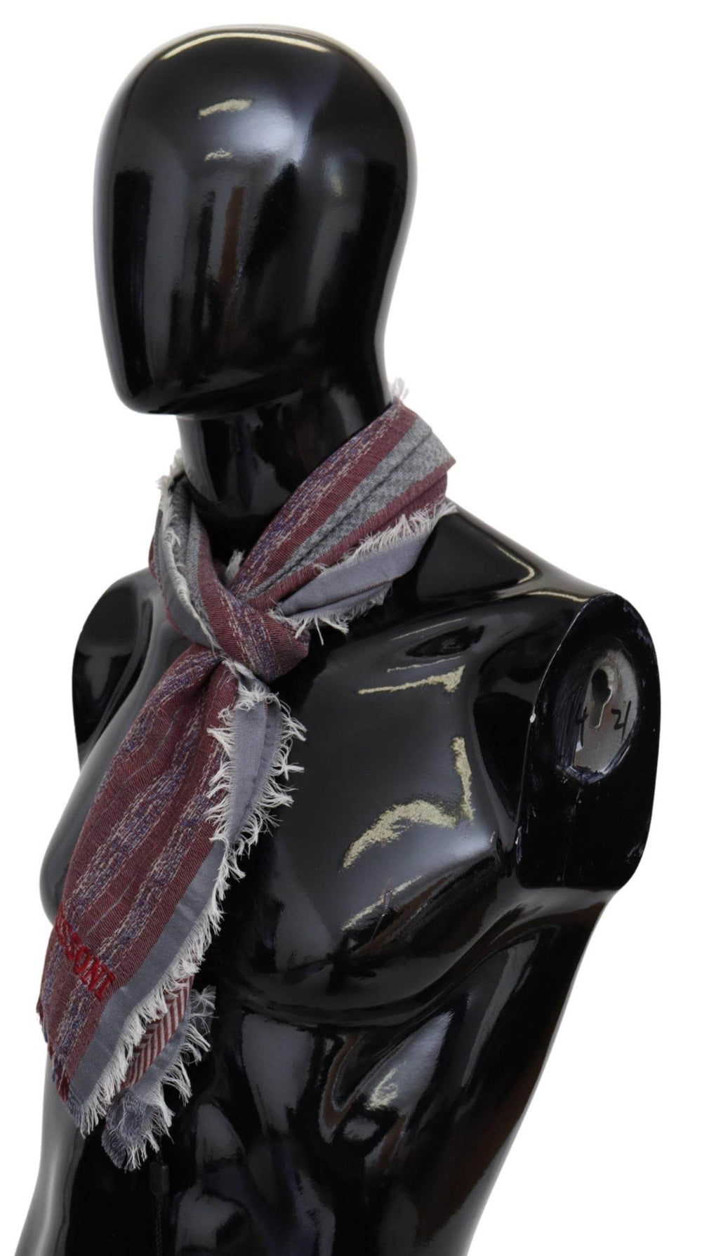 Missoni Schicker Multicolor Designer-Schal aus Wollmischung - Léoré
