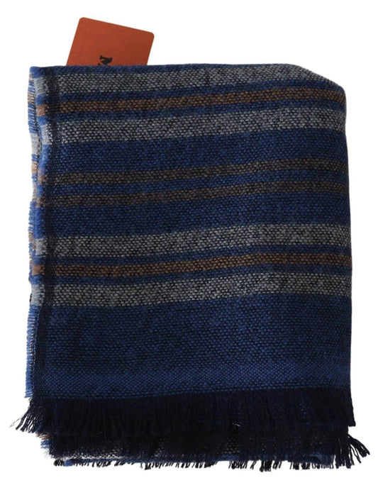 Missoni Schicker Multicolor-Wollschal Unisex mit Fransenmuster - Léoré