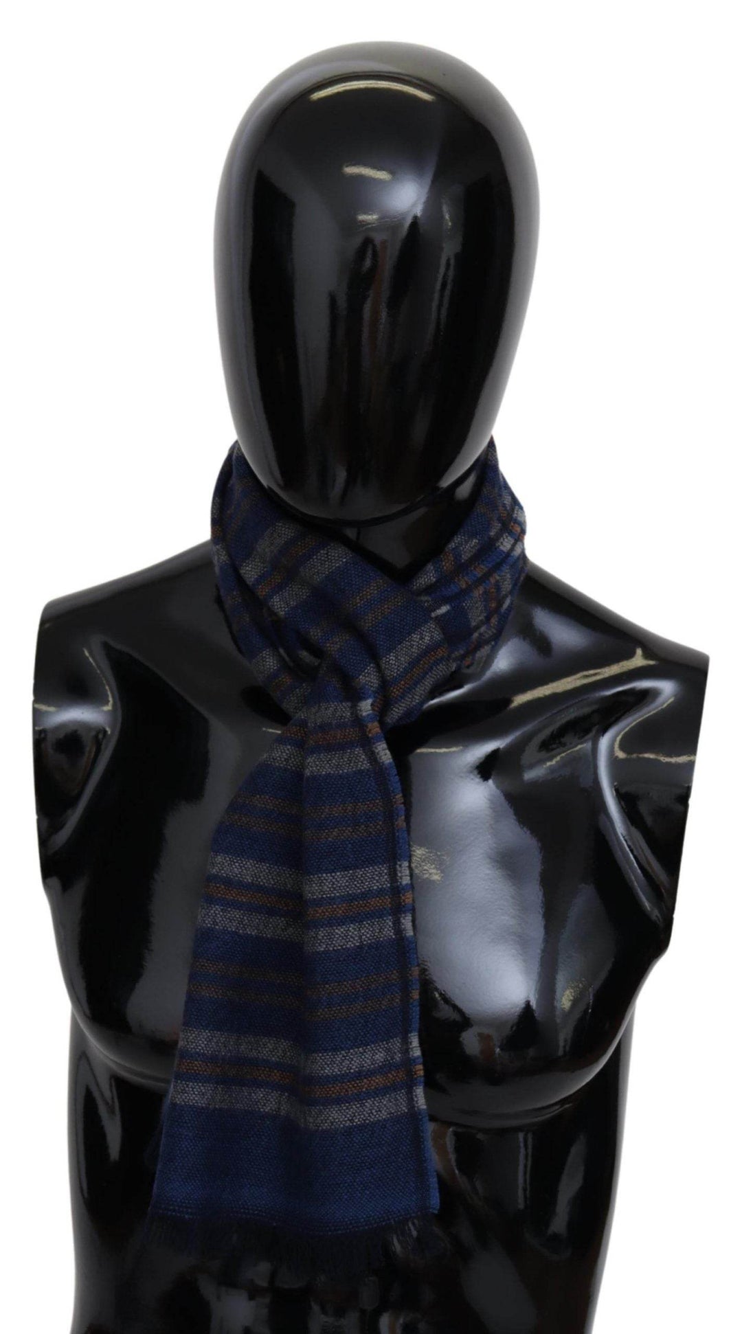 Missoni Schicker Multicolor-Wollschal Unisex mit Fransenmuster - Léoré