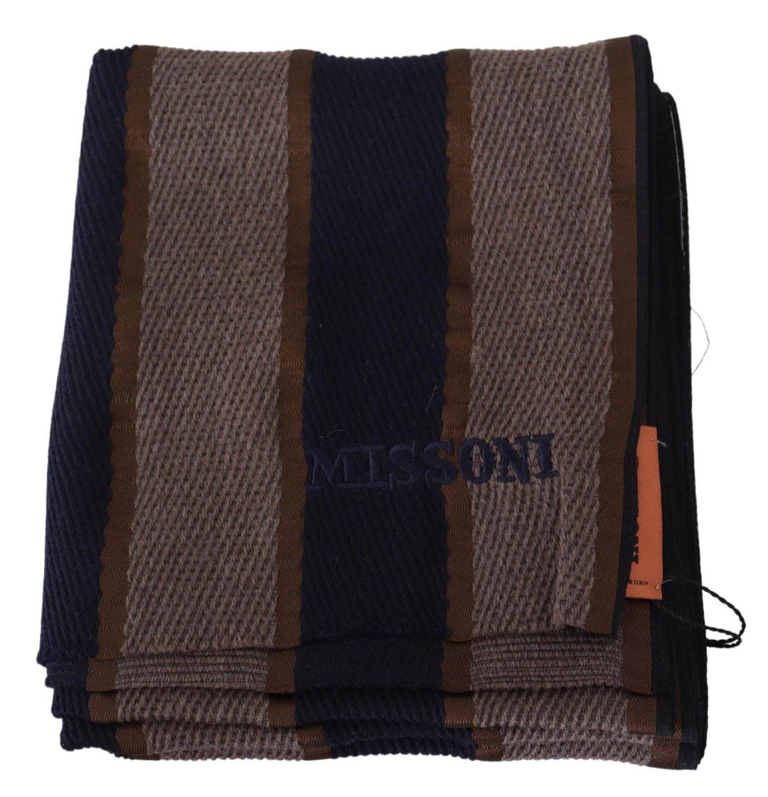 Missoni Eleganter gestreifter Wollschal - Léoré