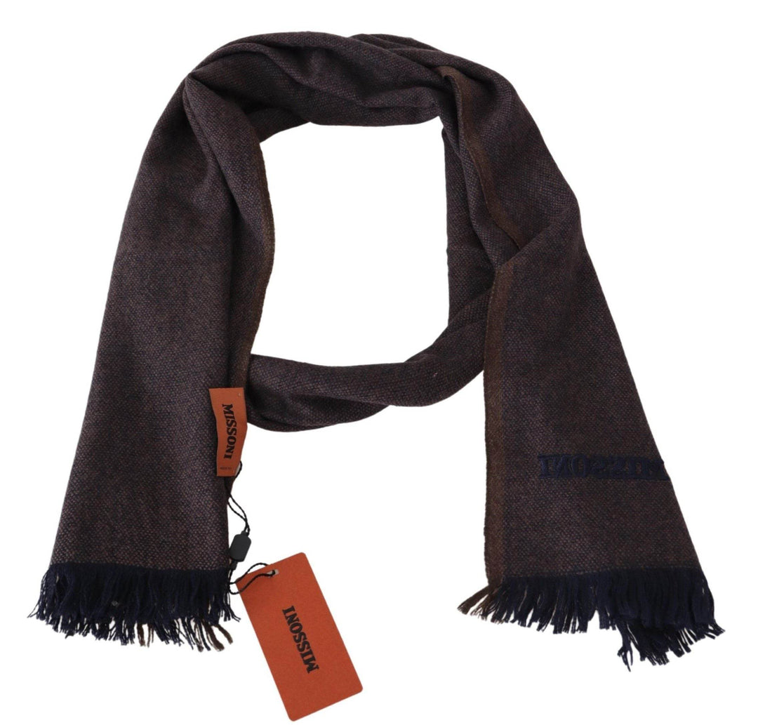 Missoni Eleganter Kaschmir-Unisex-Schal mit Fransen - Léoré