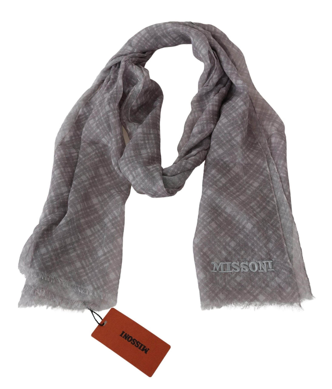Missoni Eleganter karierter Schal aus einer Woll-Seidenmischung - Léoré