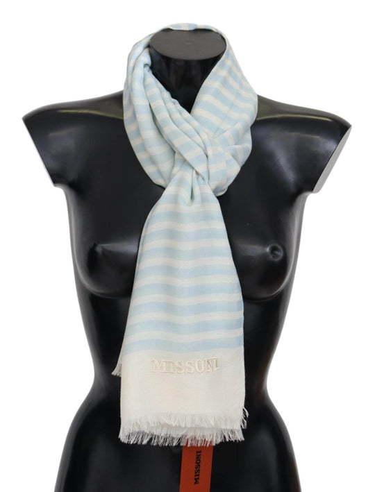 Missoni Eleganter Kaschmirschal mit linearem Muster - Léoré