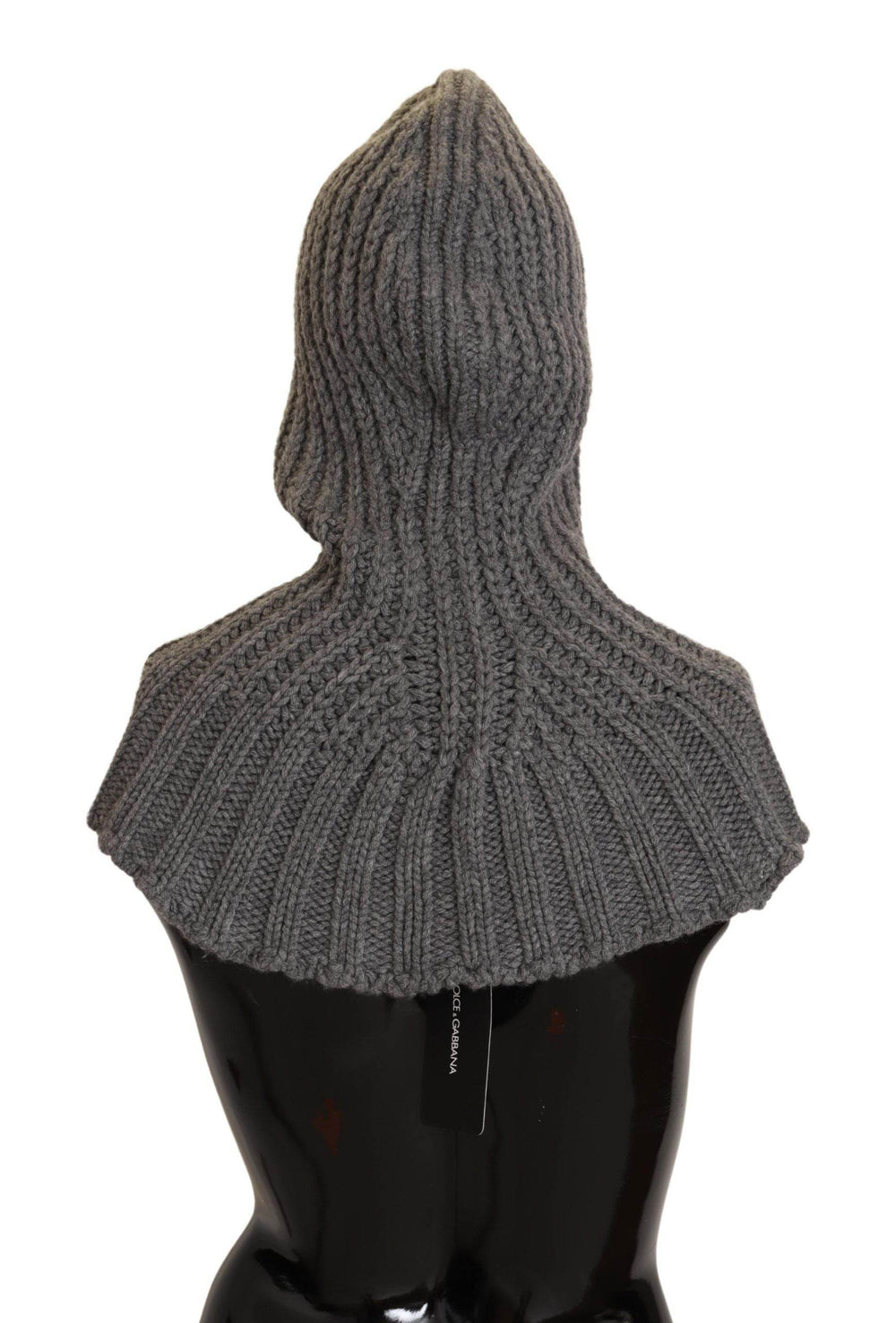 Dolce & Gabbana Eleganter Kaschmir-Kapuzenschal in Grau - Léoré