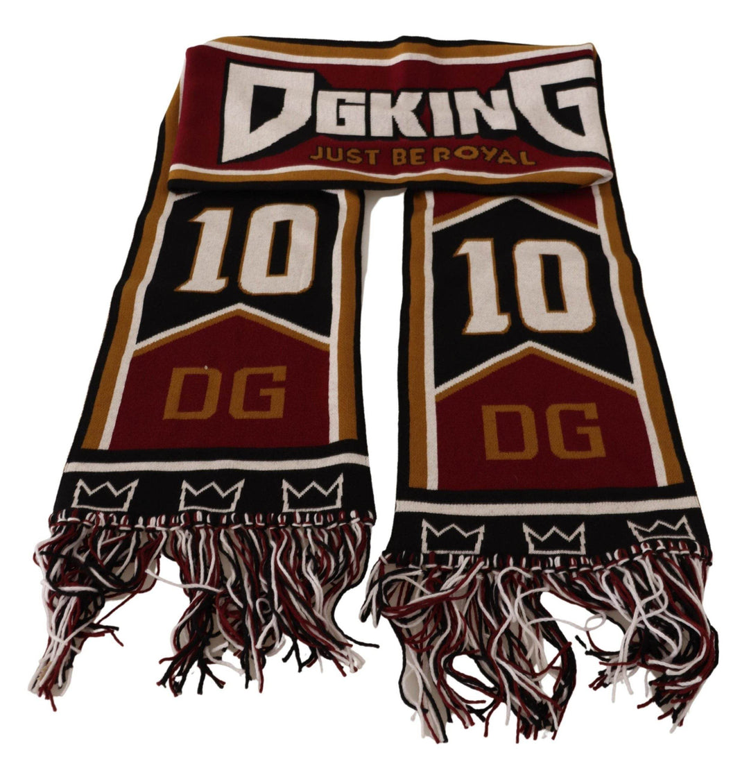Dolce & Gabbana Eleganter DG King-Schal aus Wolle und Kaschmir - Léoré