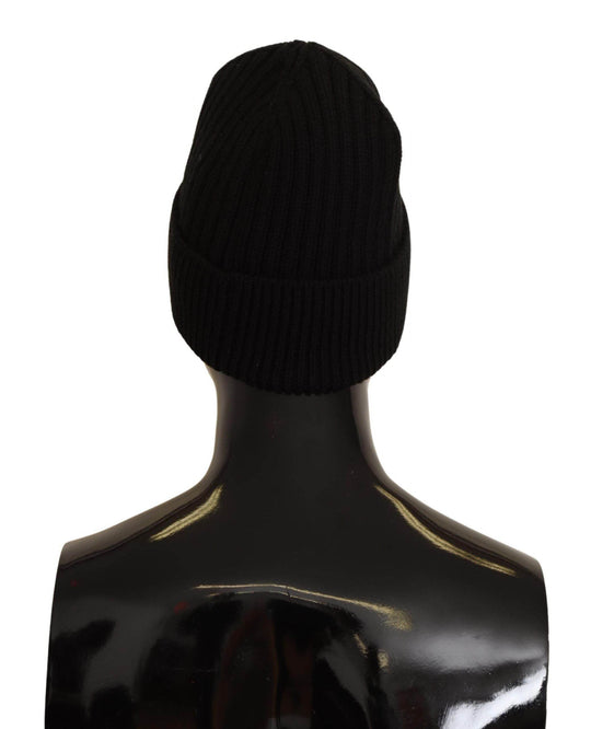 Dolce & Gabbana Elegante Zopfmütze aus Wolle mit Fleece-Innenfutter - Léoré