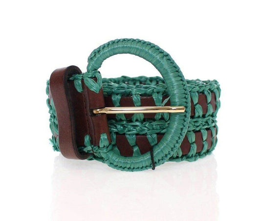 Dolce & Gabbana Zauberhafter gewebter Raffia-Gürtel im Korsett-Stil - Léoré