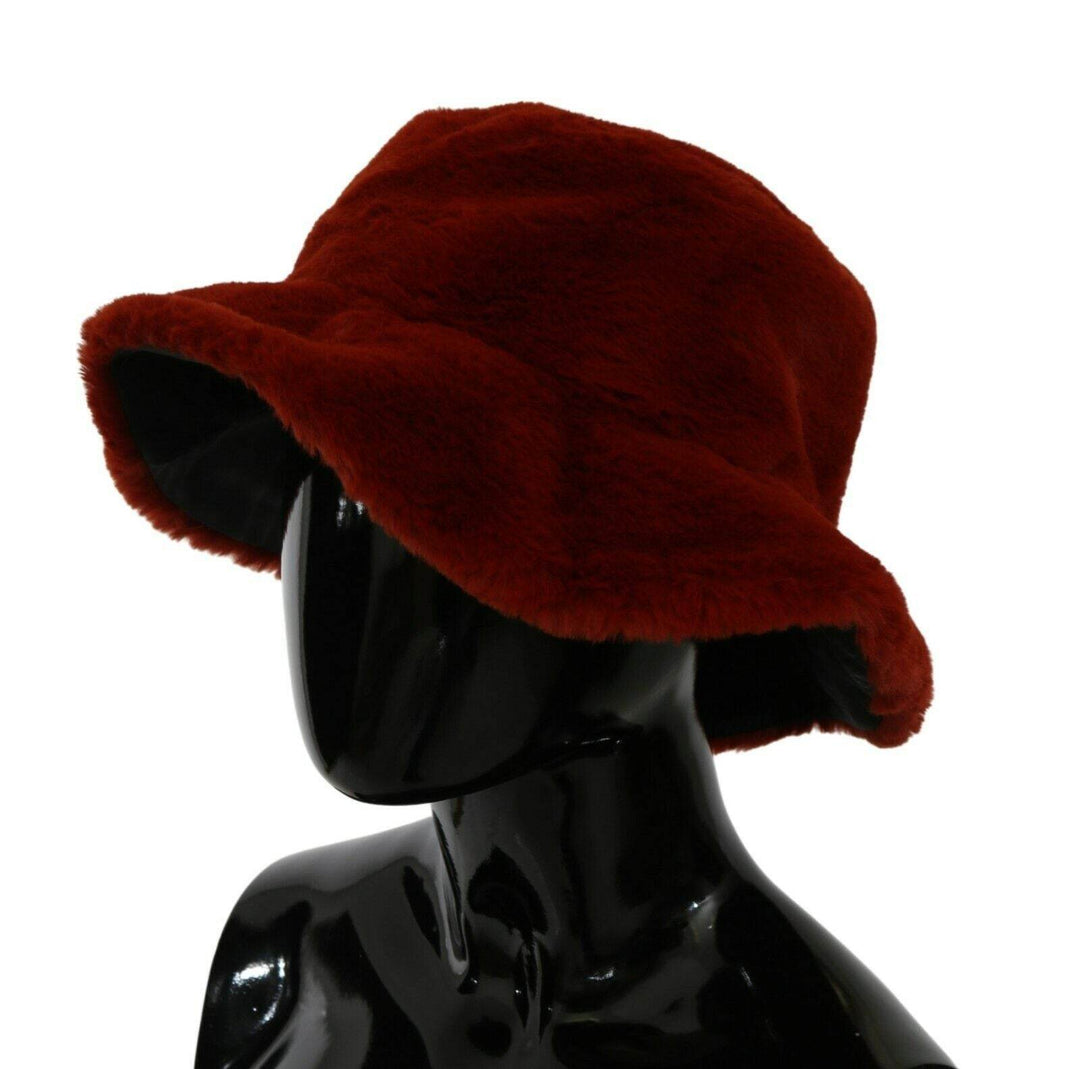 Dolce & Gabbana Elegante rote Schirmmütze mit Logo-Details - Léoré