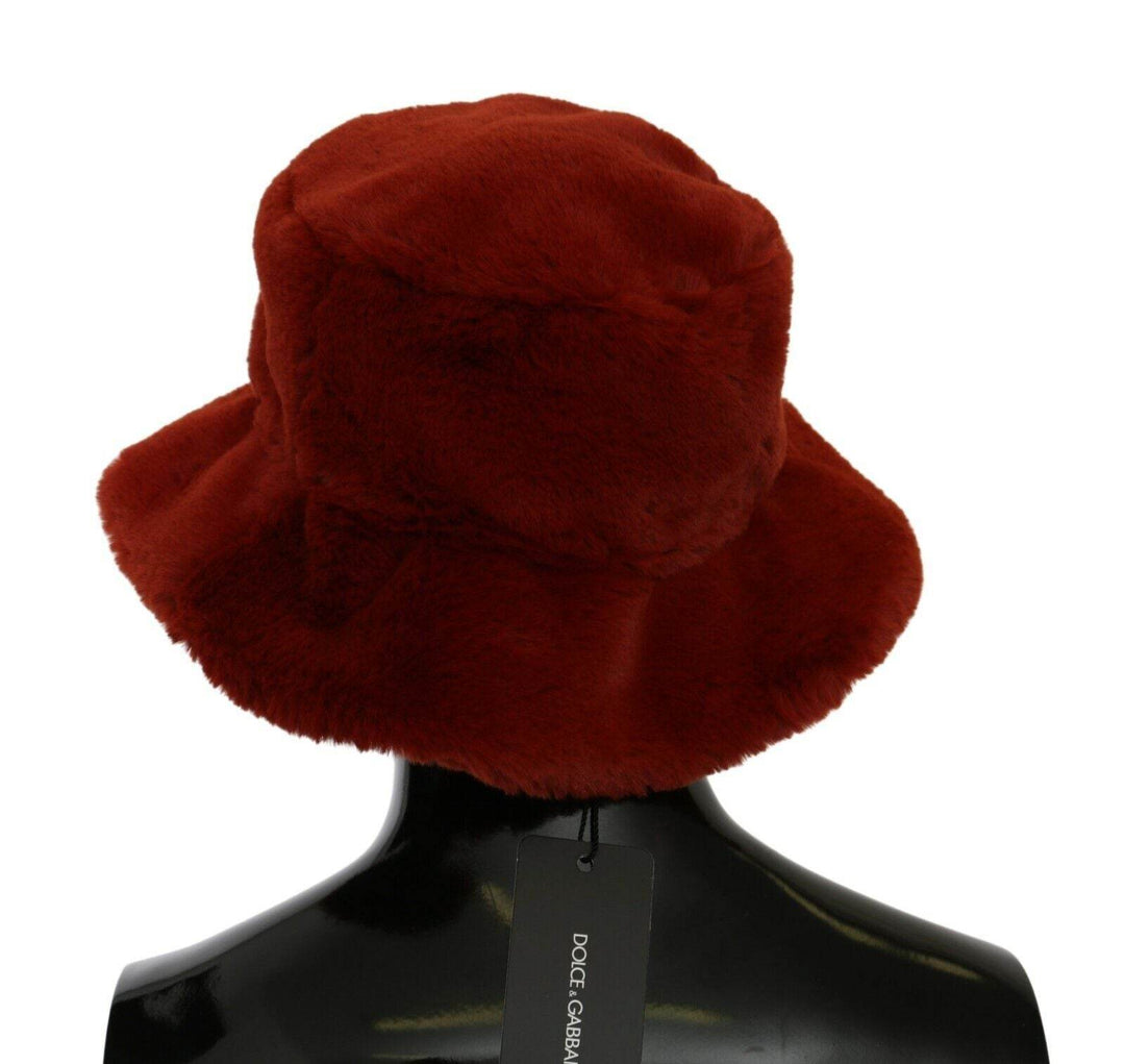 Dolce & Gabbana Elegante rote Schirmmütze mit Logo-Details - Léoré