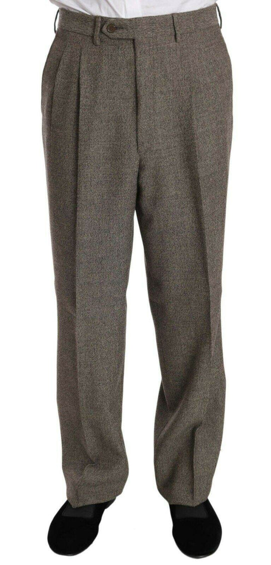 Fendi Eleganter hellbrauner Herrenanzug aus Wolle - Léoré