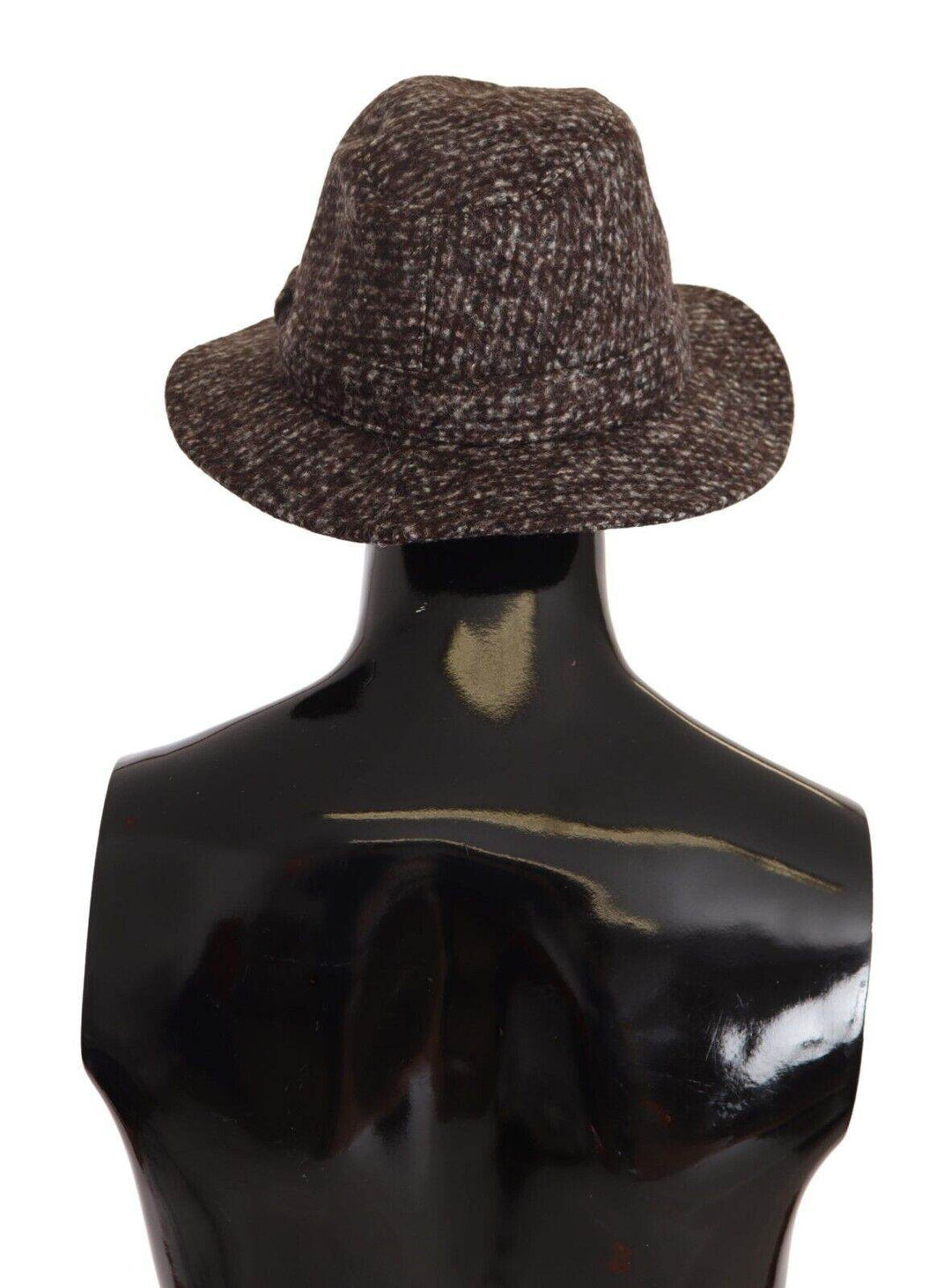 Dolce & Gabbana Eleganter grauer Tweedhut mit breiter Krempe - Léoré