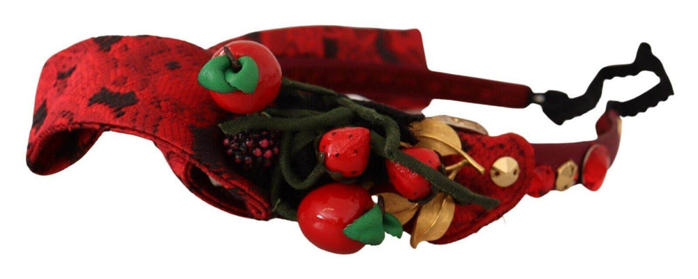 Dolce & Gabbana Exquisite Beere Kristall verschönert Diadem - Léoré