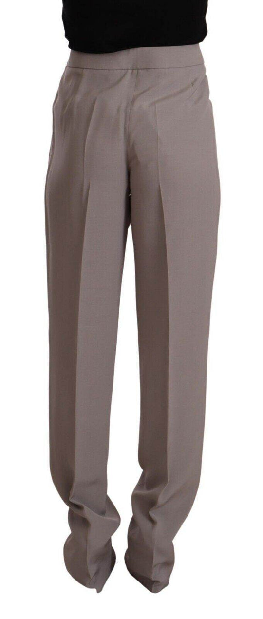 Armani Elegante Hose mit hoher Taille aus Seidenmischung - Léoré
