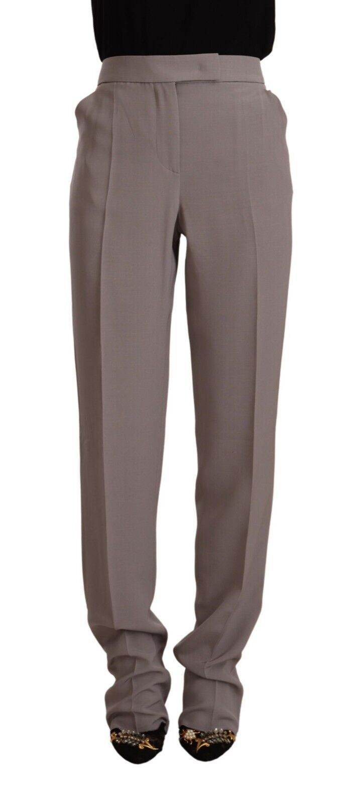 Armani Elegante Hose mit hoher Taille aus Seidenmischung - Léoré