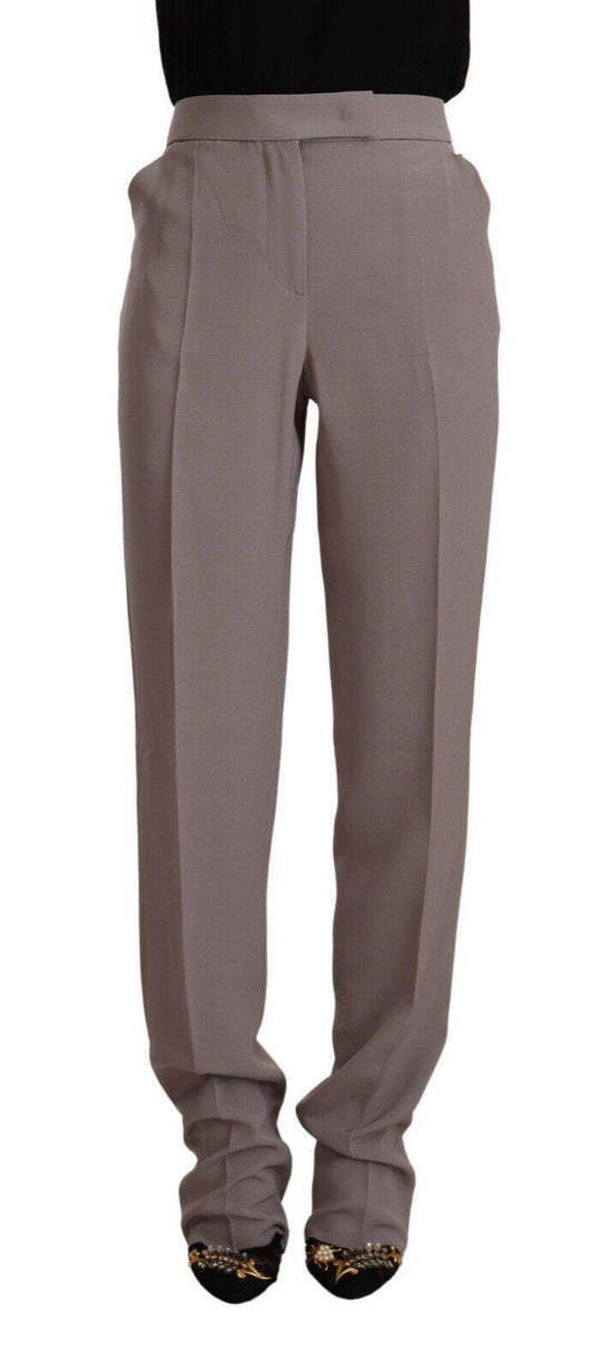 Armani Elegante Hose mit hoher Taille aus Seidenmischung - Léoré