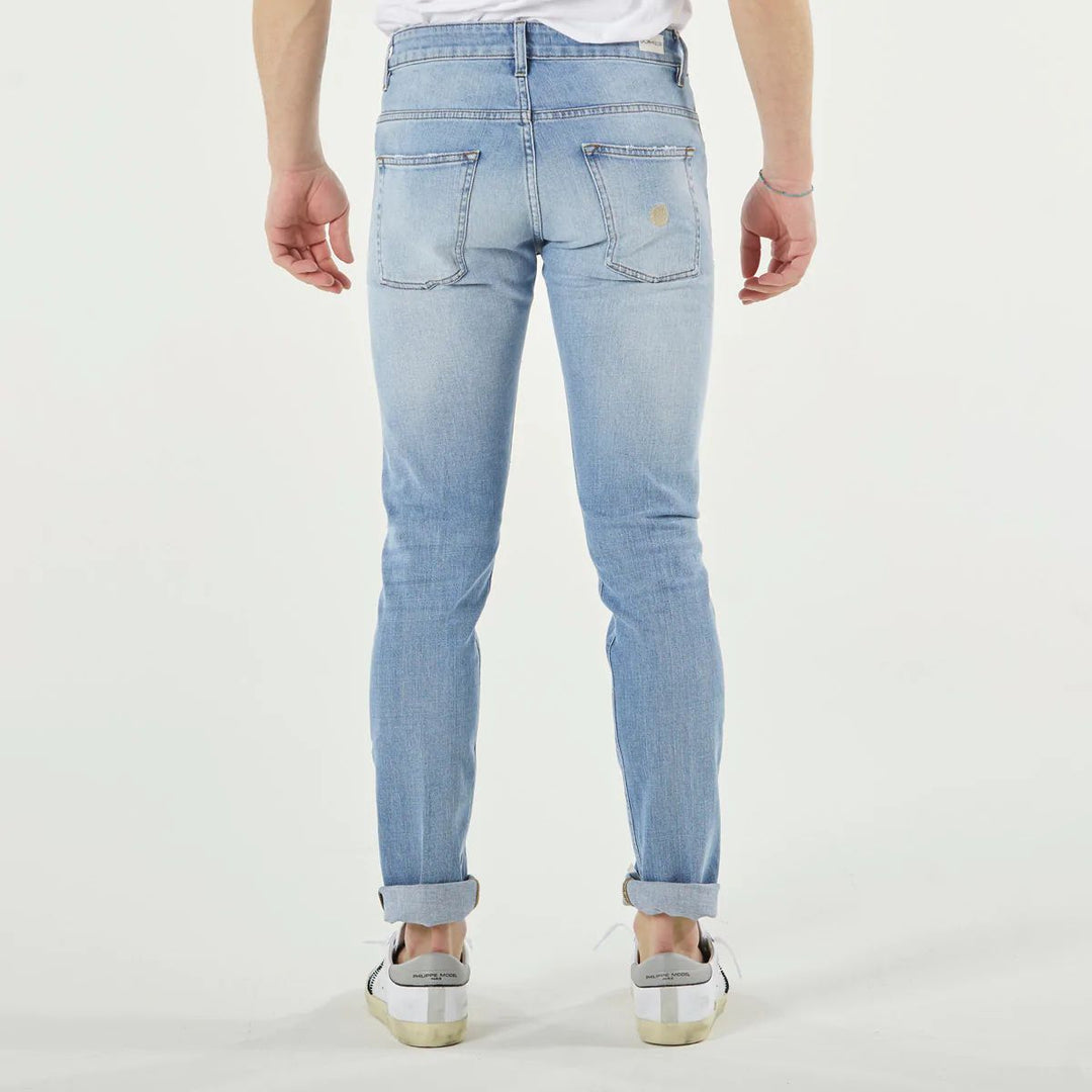 Don The Fuller Blaue Baumwolle Männer Jeans