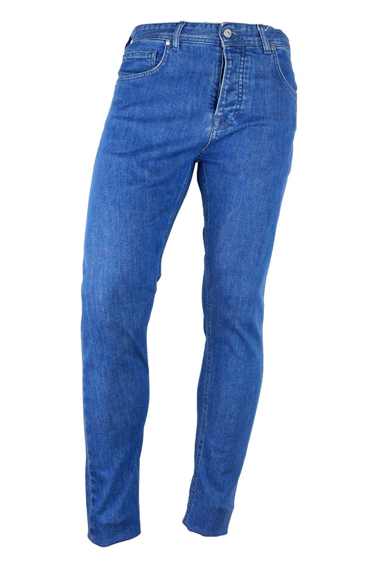 Aquascutum Blaue Baumwolle Herrenjeans