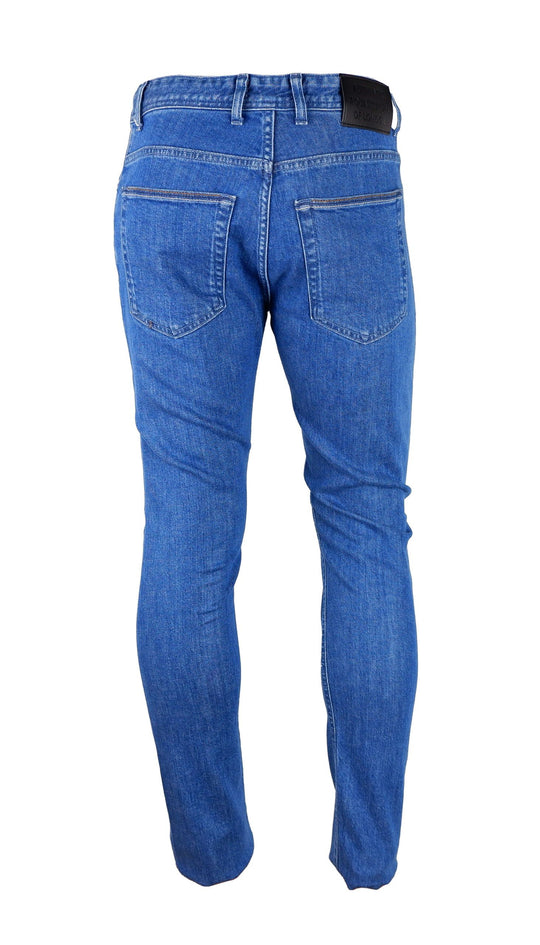 Aquascutum Blaue Baumwolle Herrenjeans