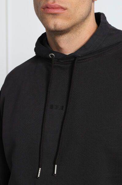 Hugo Boss Elegantes Sweatshirt mit Kapuze aus dunkelblauer Baumwolle - Léoré