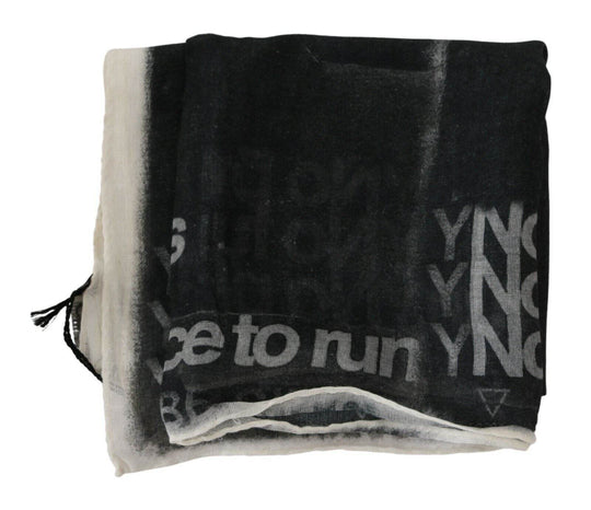 Costume National Monochromer Schal aus Wollmischung Bandana - Léoré