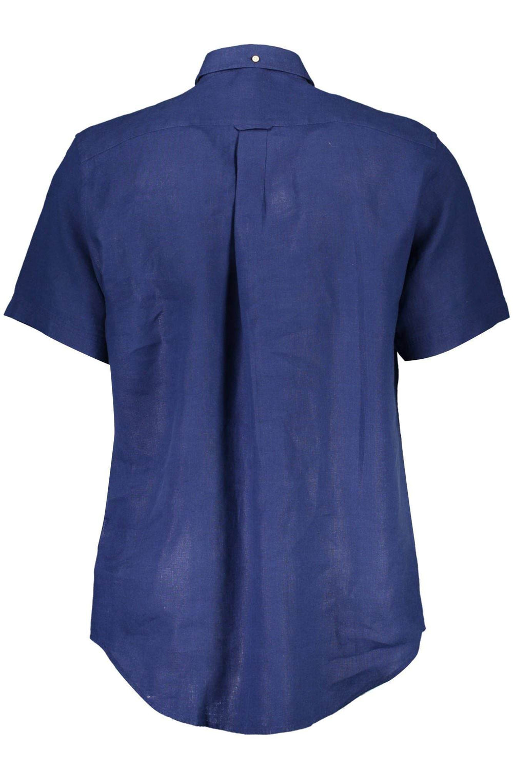 Gant Elegantes blaues Leinenhemd mit Knopfleiste - Léoré