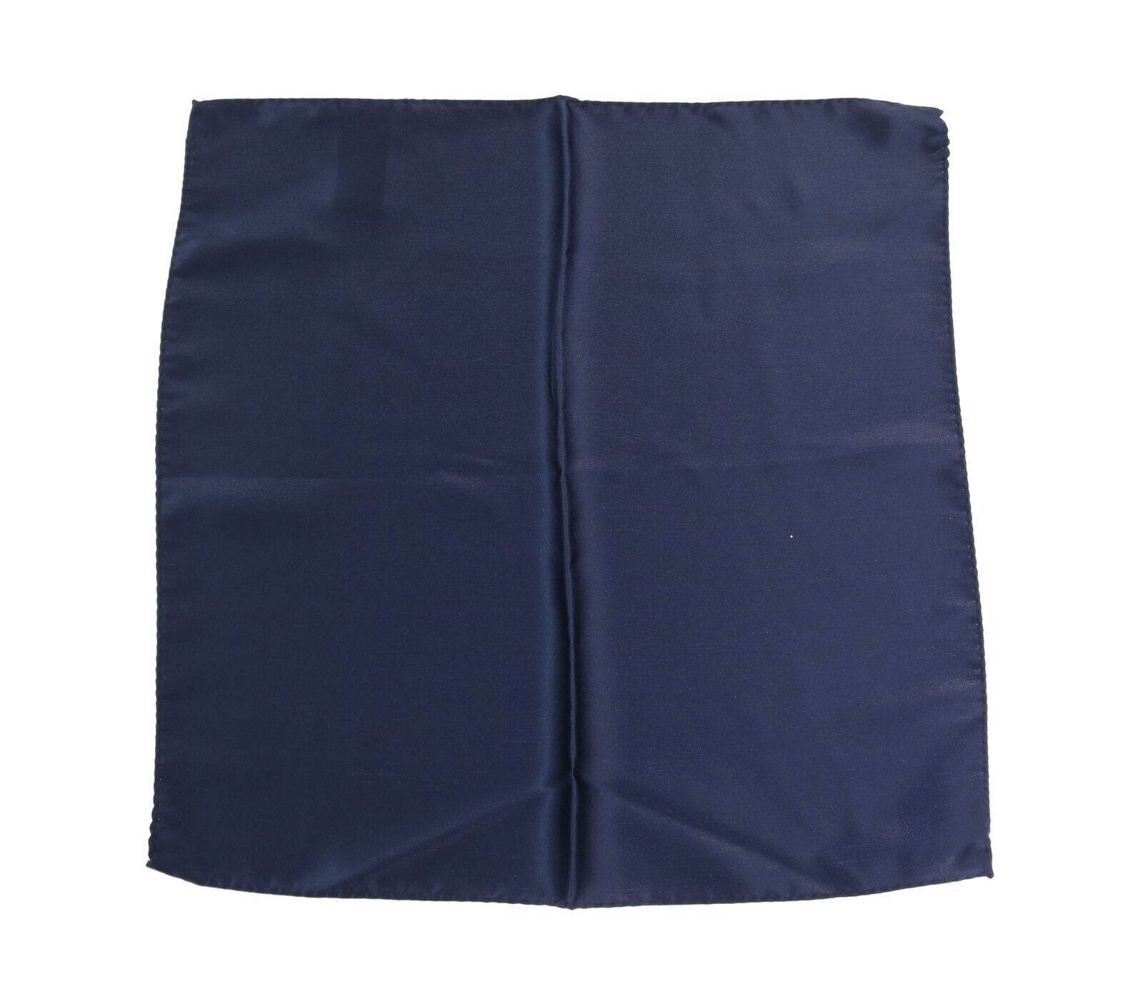 Dolce & Gabbana Elegantes Einstecktuch aus Seide in leuchtendem Blau - Léoré