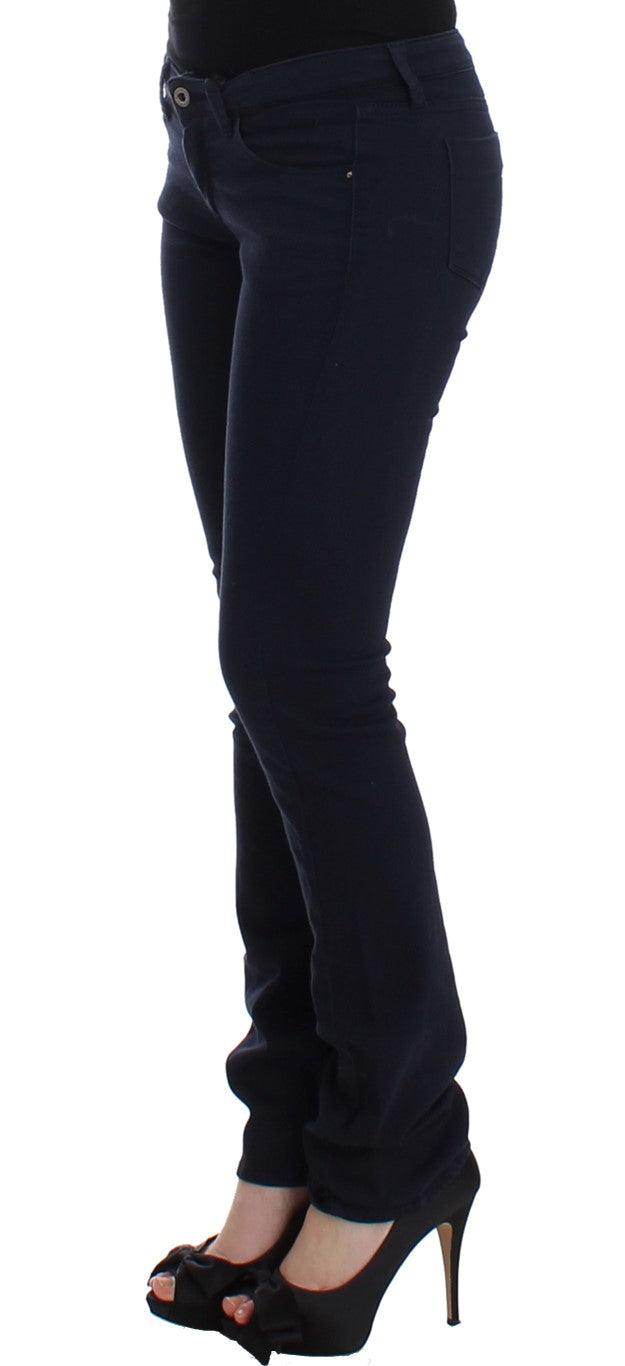 Costume National Chic Blue Straight Leg Denim Delight - Léoré
