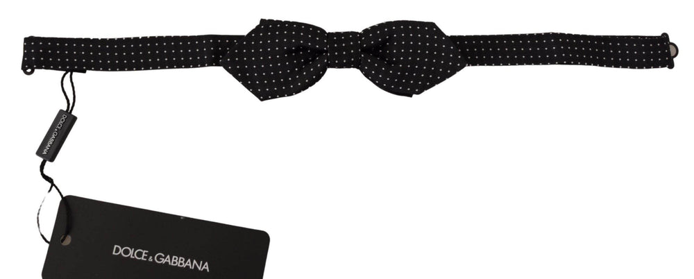 Dolce & Gabbana Exquisite Seidenfliege mit Polka Dot - Léoré
