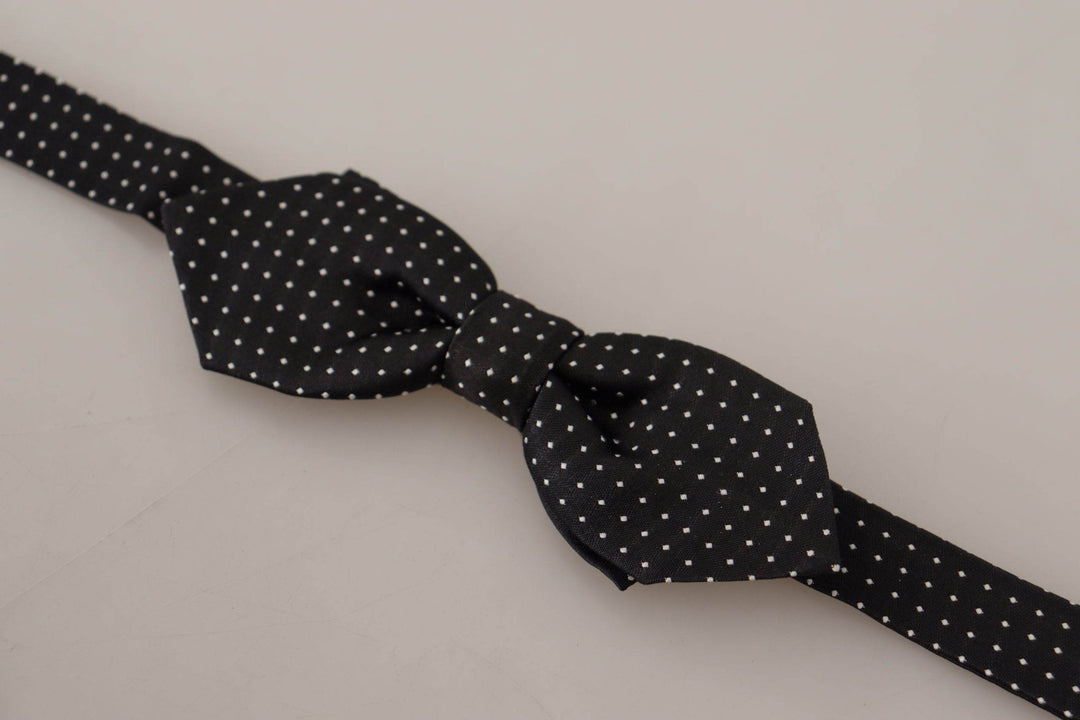 Dolce & Gabbana Exquisite Seidenfliege mit Polka Dot - Léoré