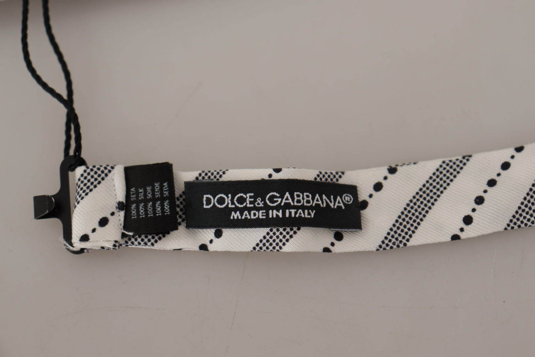 Dolce & Gabbana Schicke Polka Dot Seidenfliege - Léoré