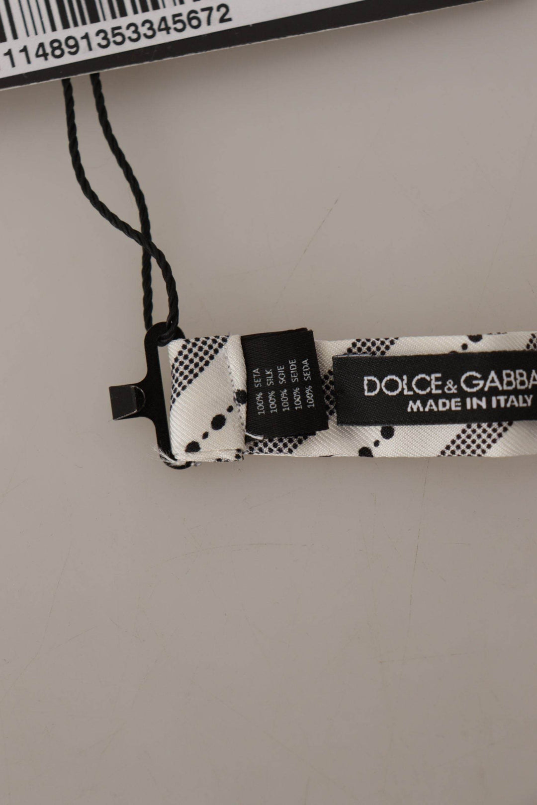 Dolce & Gabbana Schicke Polka Dot Seidenfliege - Léoré