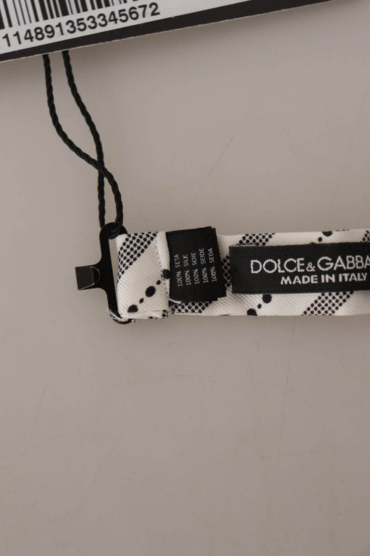 Dolce & Gabbana Schicke Polka Dot Seidenfliege - Léoré