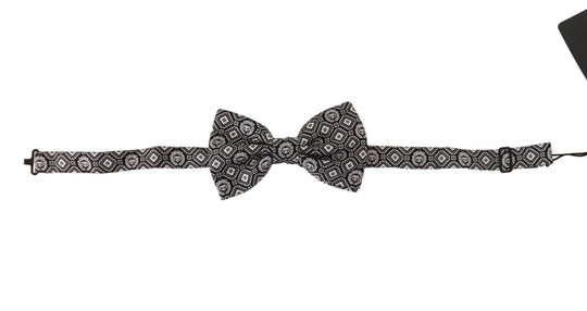 Dolce & Gabbana Elegante schwarze Seidenfliege - Léoré