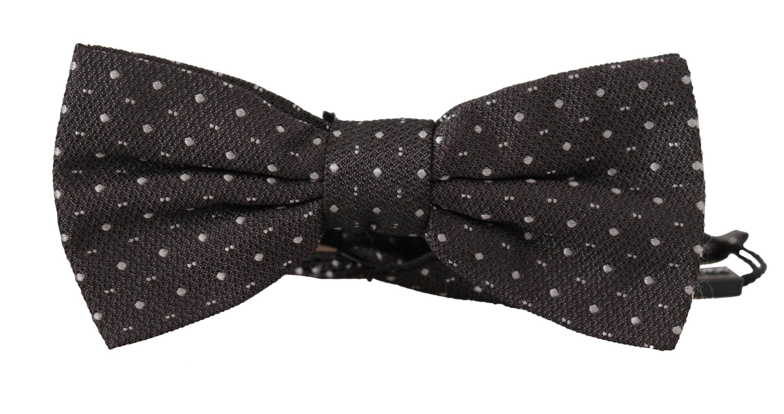 Dolce & Gabbana Elegante Polka Dot Seidenfliege - Léoré