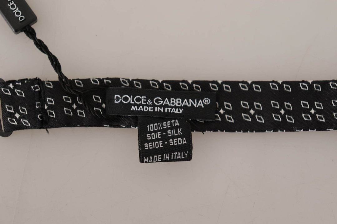 Dolce & Gabbana Elegante Polka Dot Seidenfliege - Léoré
