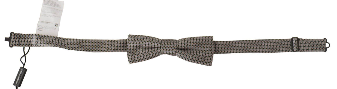 Dolce & Gabbana Elegante schwarze Seidenfliege - Léoré