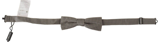 Dolce & Gabbana Elegante schwarze Seidenfliege - Léoré