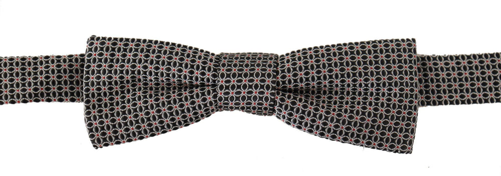 Dolce & Gabbana Elegante schwarze Seidenfliege - Léoré