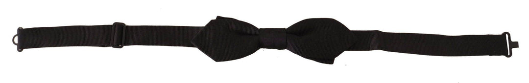 Dolce & Gabbana Elegante schwarze Seidenfliege - Léoré