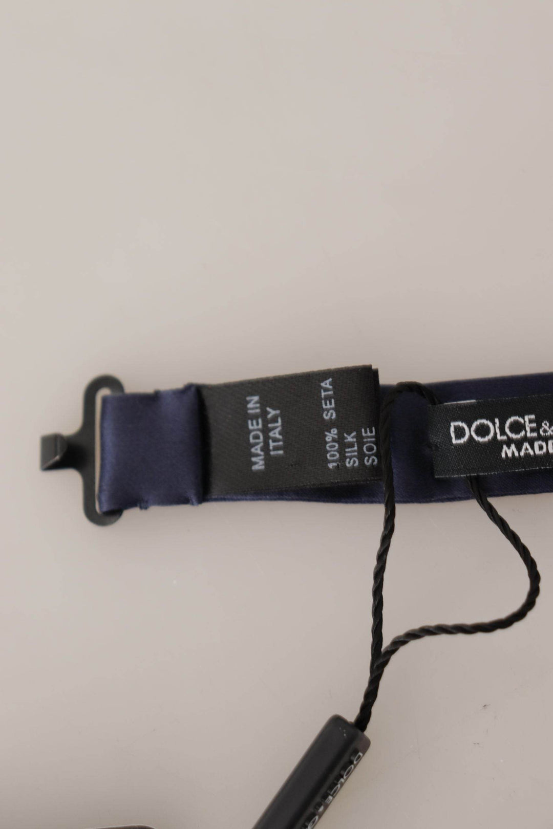Dolce & Gabbana Wunderschöne blaue Seidenfliege - Léoré
