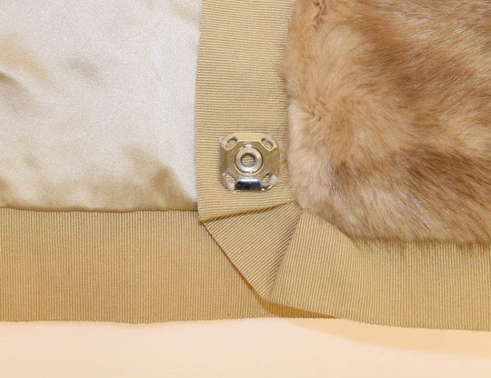 Dolce & Gabbana Exklusive Beige MINK Pelzschal Wrap - Léoré