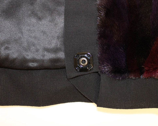 Dolce & Gabbana Exquisiter lila MINK Pelzschal Wrap - Léoré
