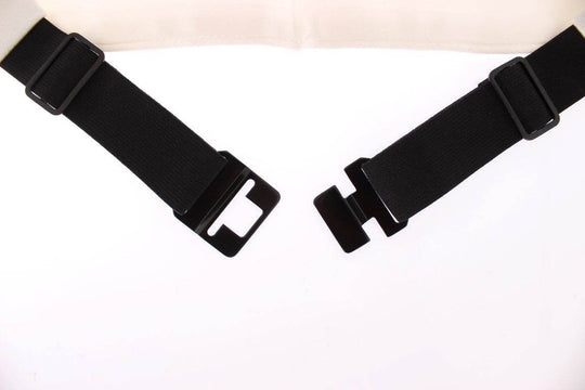 Dolce & Gabbana Eleganter weißer Seidenkummerbund - Léoré