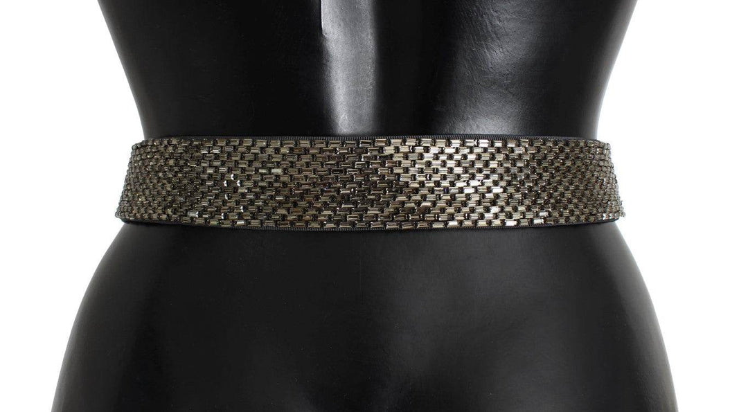 Dolce & Gabbana Verzierter breiter Taillengürtel mit Pailletten - Léoré